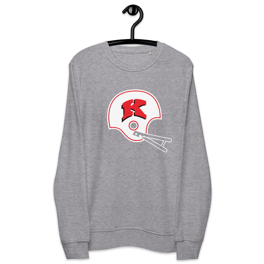 Kimberly Football Helmet Organic Sweatshirt