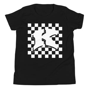 Checkered K Youth T-Shirt