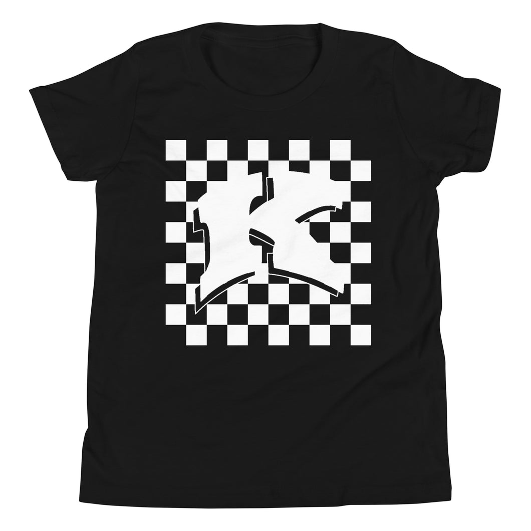 Checkered K Youth T-Shirt